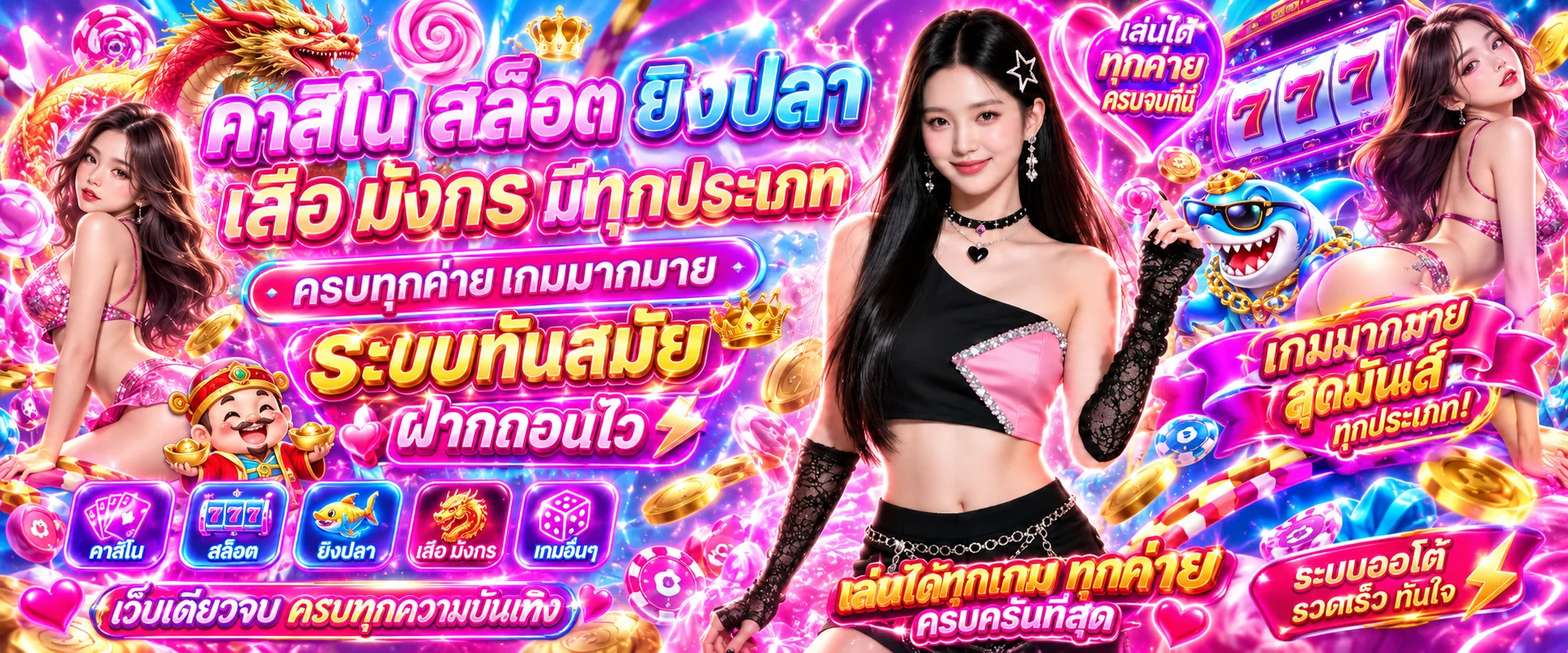 รวมค่ายเกมสล็อต PG Soft และ Pragmatic Play บน SLOTPOP88